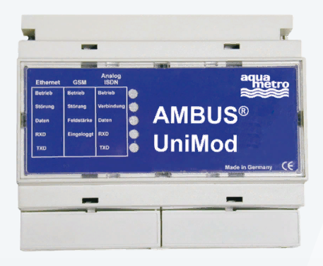 Aquametro AMBUS UniMod ISDN M-Bus Модемы