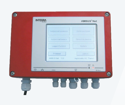 Aquametro AMBUS Net-250-LCD M-Bus Устройства сопряжения